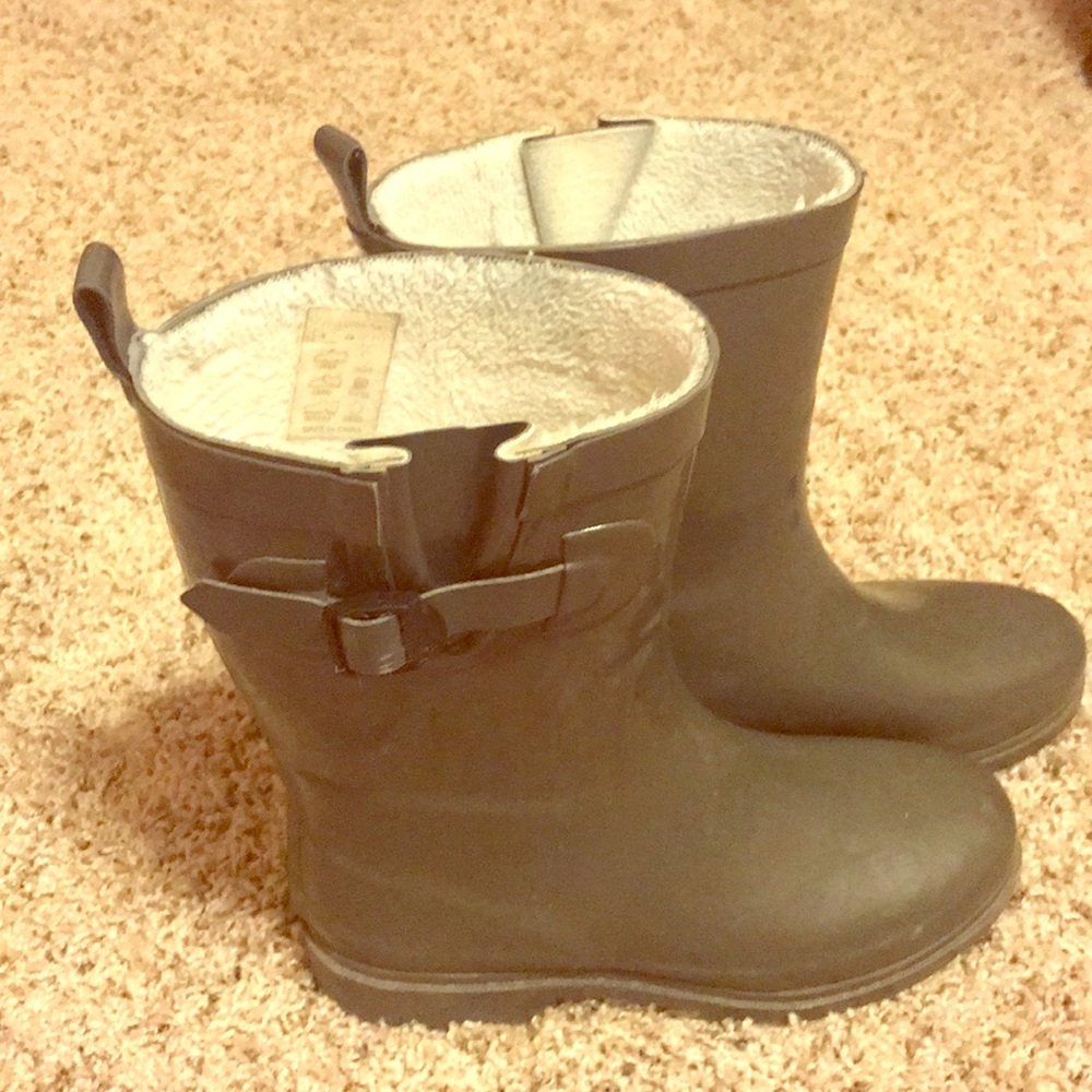 Rain boots!